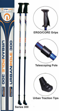 The Urban Poling Series 300 Fitness Edition